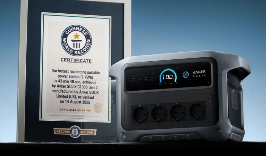 Anker Solix C1000 Gen 2: Guinness Rekortmeni Güç İstasyonu Türkiye'de Satışta