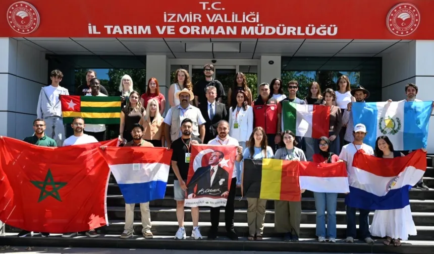 69. IAAS Dünya Kongresi Katılımcıları İzmir Tarımını İnceledi