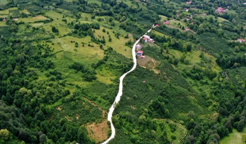 Ordu Büyükşehir Belediyesi Akkuş'ta ulaşımı güçlendiriyor