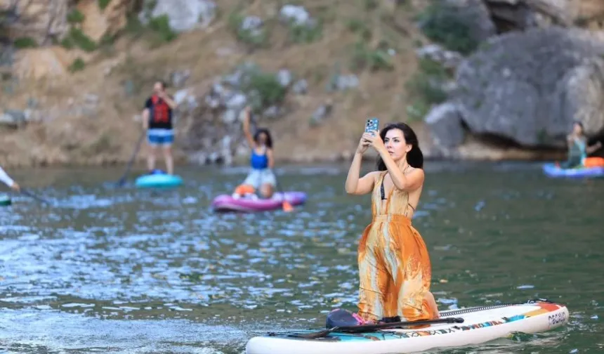 Takoran Vadisi Su Sporlarının Yeni Merkezi Oldu