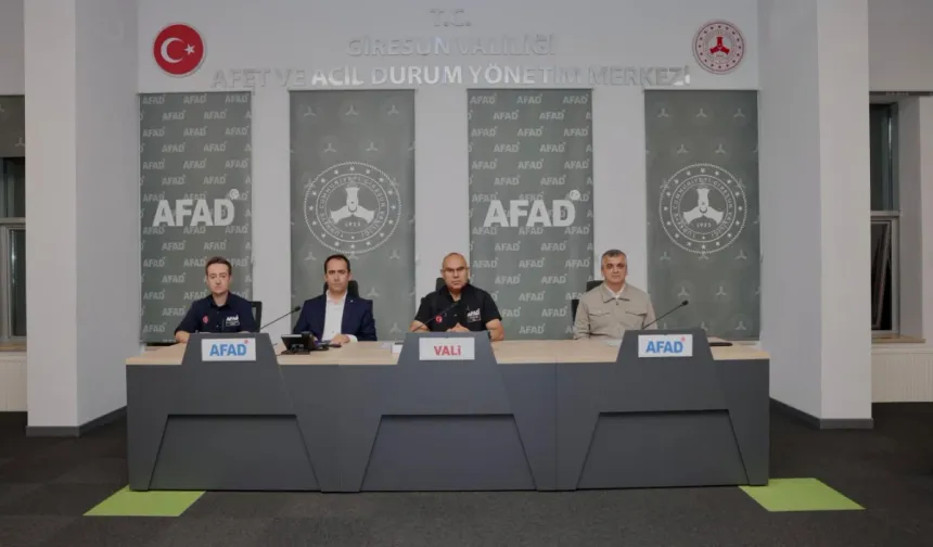 Giresun Valisi Koç'tan uyarı: 'Zorunlu olmadıkça trafiğe çıkmayın'