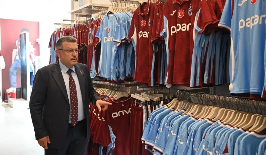 Başkan Genç'ten Trabzonspor'a 6661 forma desteği
