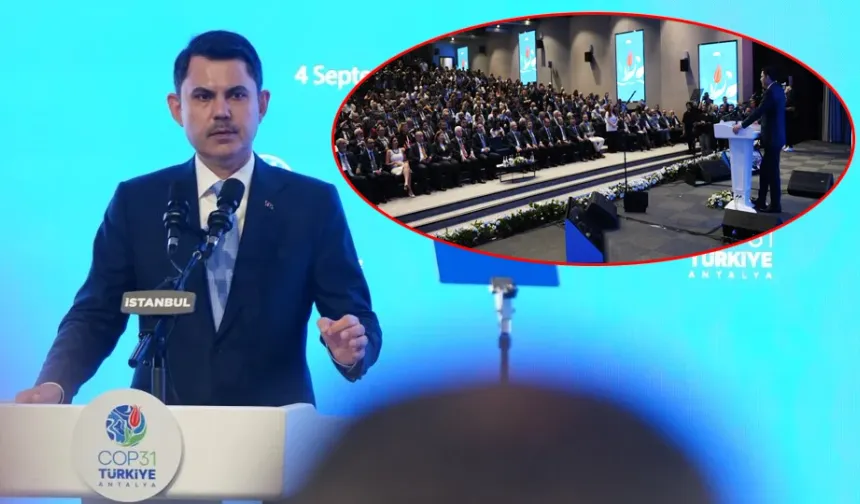 Bakan Kurum Antalya'da konuştu: 'Dünya Antalya'da buluşacak'