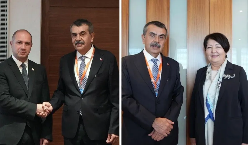 Bakan Tekin'den eğitim diplomasisi trafiği