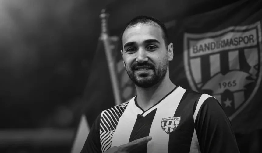 Bandırmaspor'un 25 yaşındaki futbolcusu Tolga Kalender hayatını kaybetti