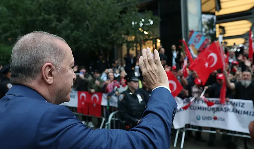 Cumhurbaşkanı Erdoğan BM Genel Kurulu için New York'ta