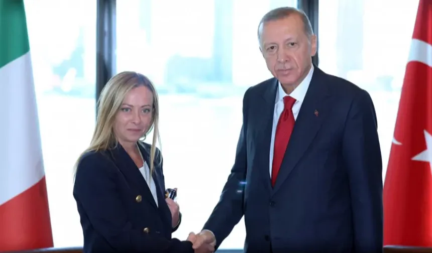 Cumhurbaşkanı Erdoğan'dan Meloni'ye tebrik