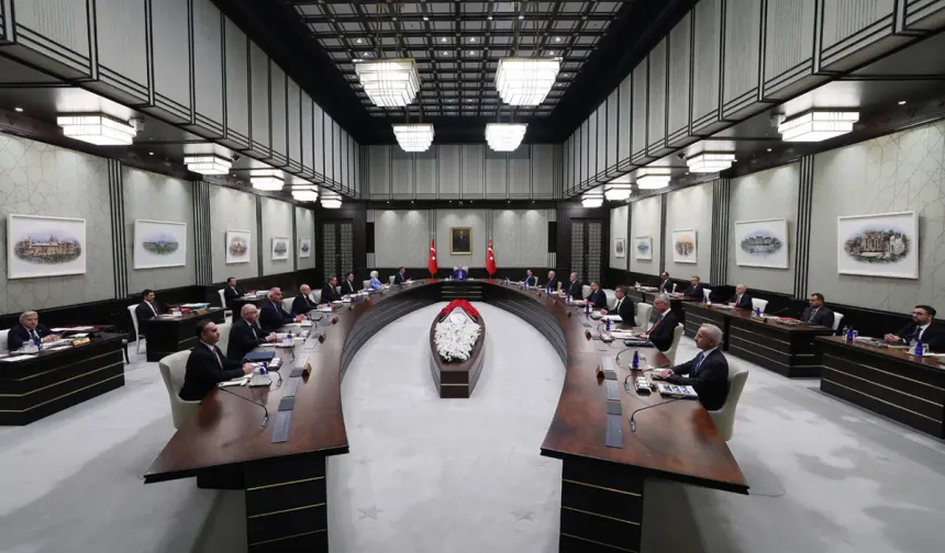 Cumhurbaşkanlığı Kabinesi, Cumhurbaşkanı Erdoğan başkanlığında toplandı