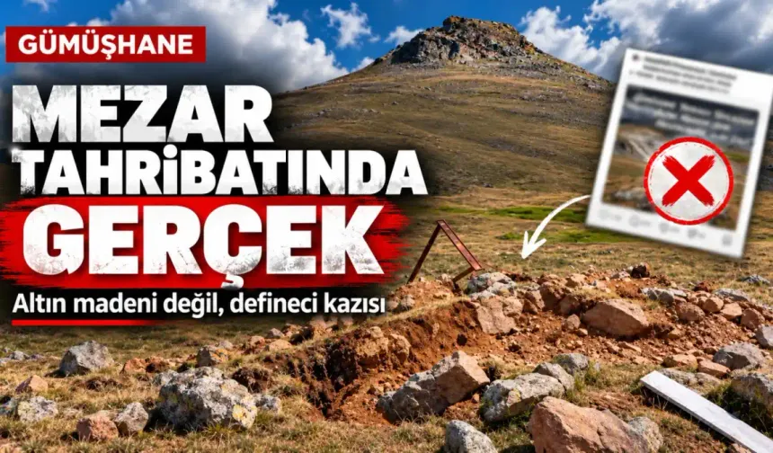 Definecilerin kazdığı mezarları 'altın madeni talanı' diye paylaştılar: Gerçek ortaya çıktı!