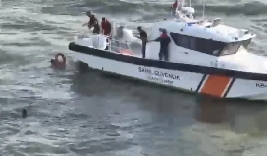 Samandağ'da rip akıntısına kapılan 2 kişi kurtarıldı