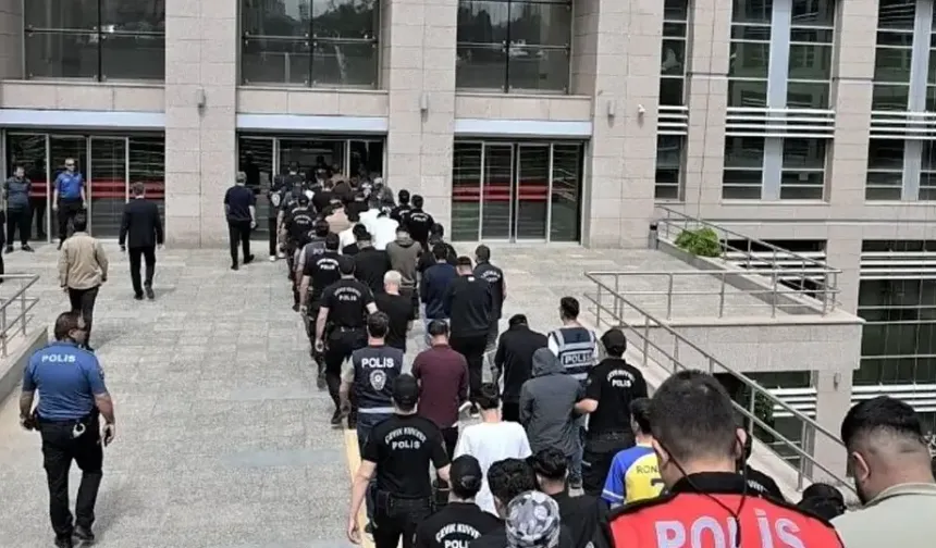 Sosyal medyadaki suç örgütlerine 48 ilde operasyon