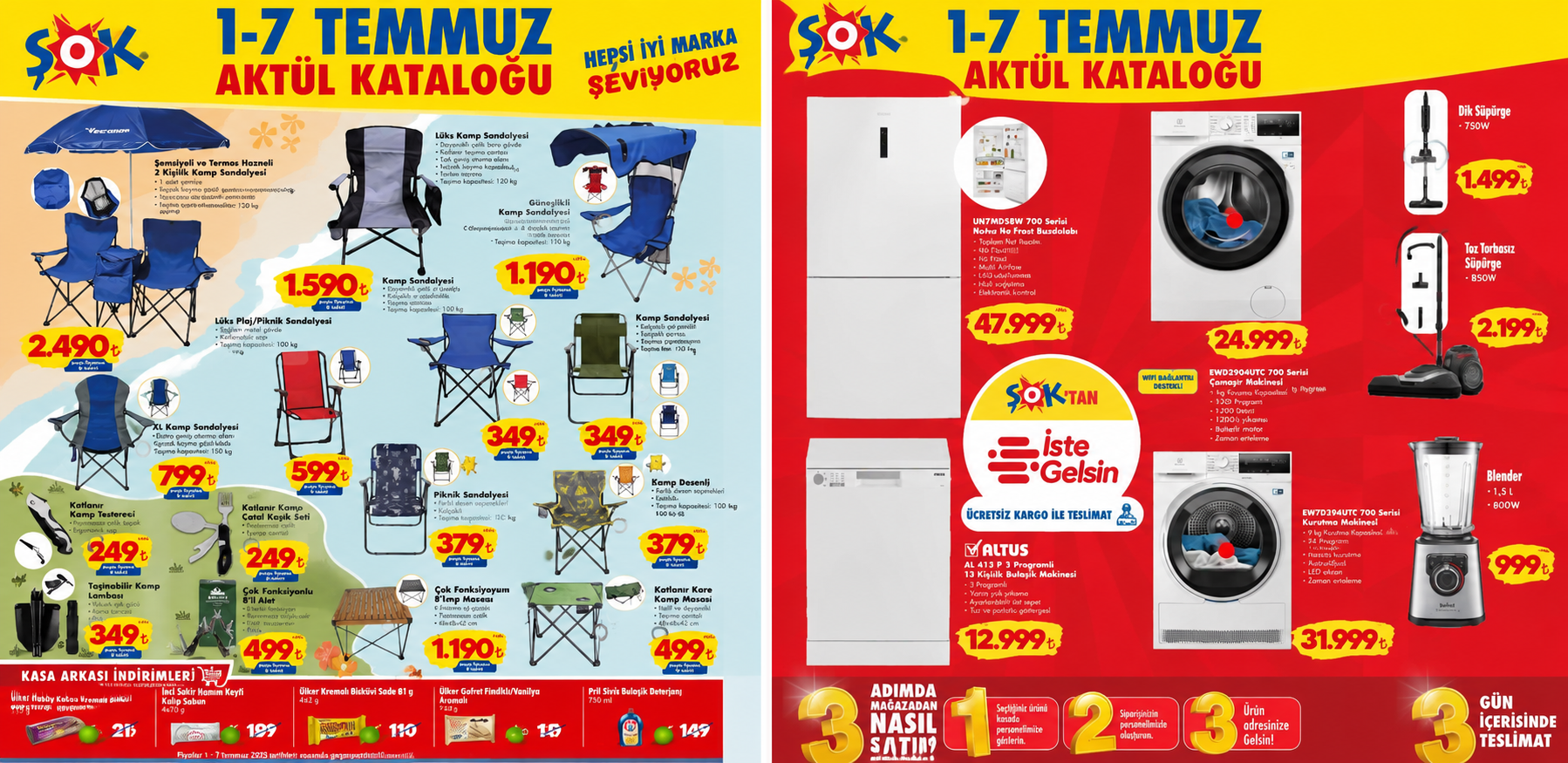 Şok 4-7 Temmuz Aktüel Ürünler Kataloğu: Bu Hafta Neler Var?