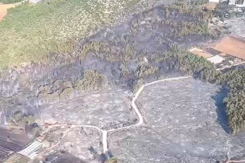Muğla'da başlayıp Antalya'ya sıçrayan orman yangını kontrol altına alındı