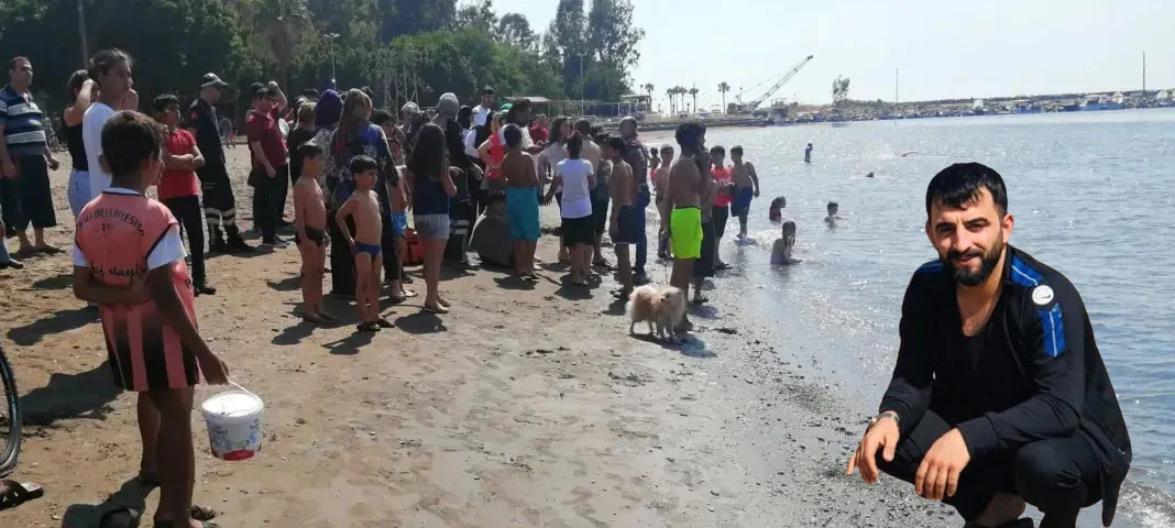 Urfa'dan tatil için geldiği Hatay'da boğuldu