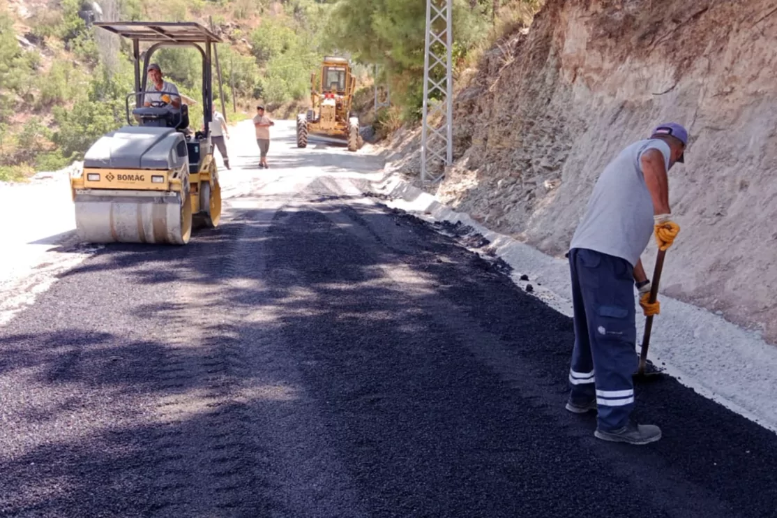 Antalya'da kırsal yollarda seferberlik