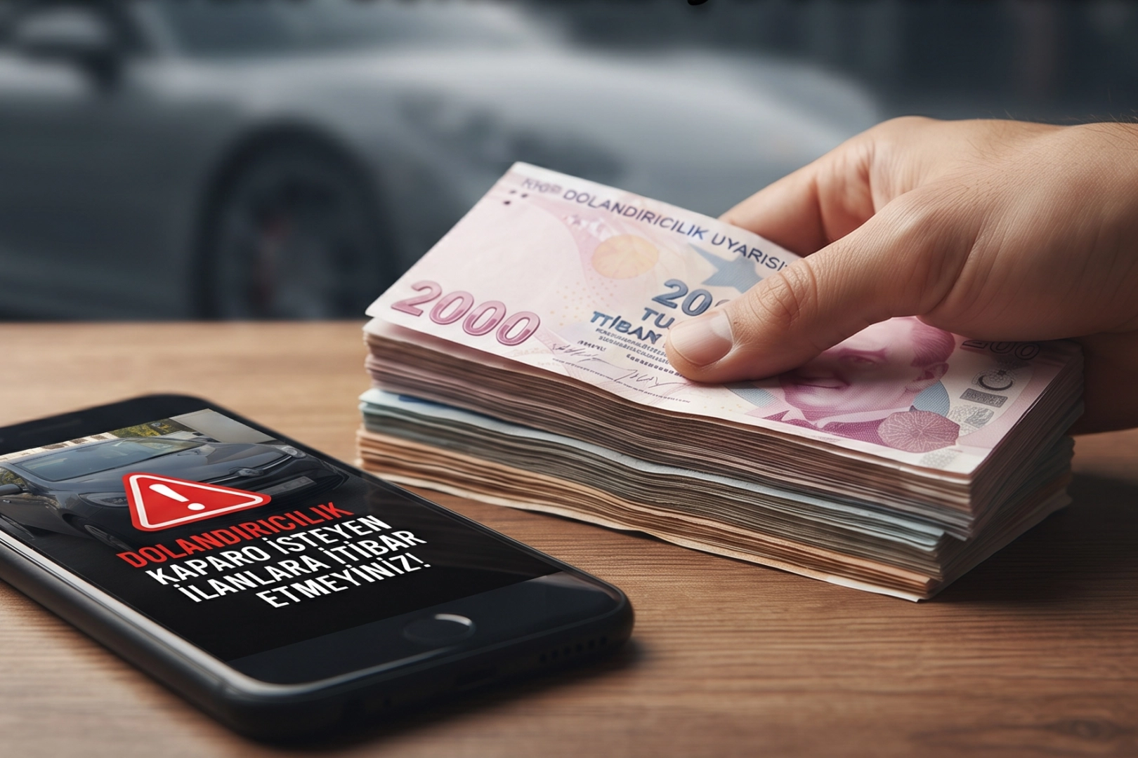 Edirne Keşan'da araç satış ilanı dolandırıcılığı!