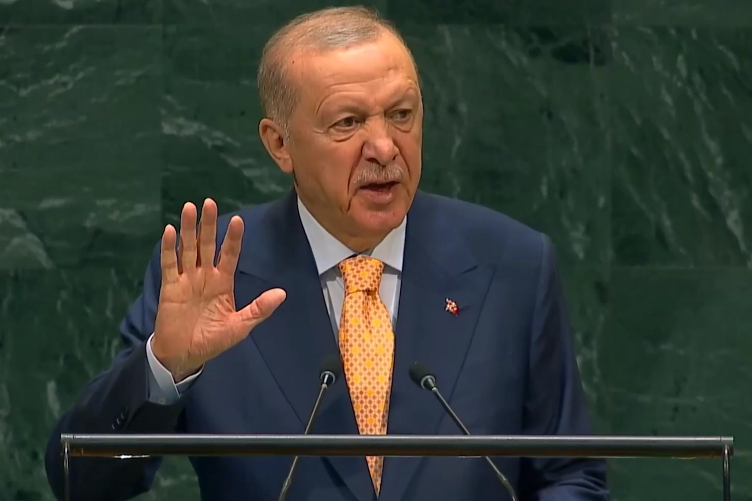 Erdoğan'dan BM'ye reform çağrısı... 'Dünya 5'ten büyüktür' vurgusu