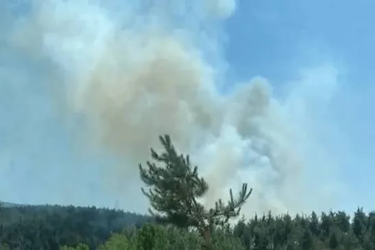Kastamonu'da ahşap evde başlayan yangın 7 eve sıçradı