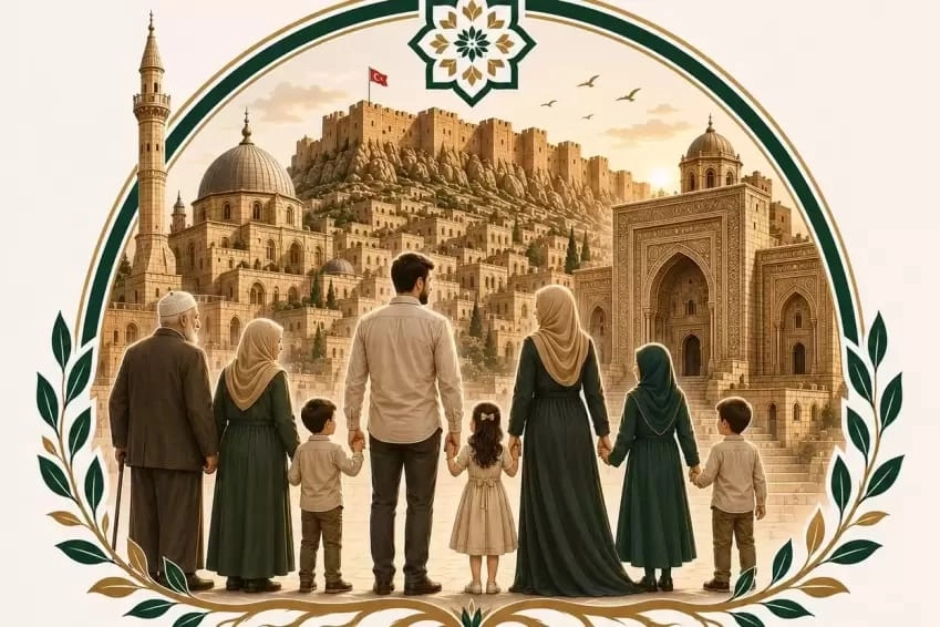 Mardin Büyük Aile Platformu'ndan Adalet Bakanlığı'nın 'Ailem Güvende' çalışmasına destek