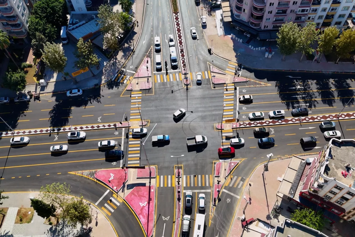 Mersin'de akıllı kavşak düzenlemesi