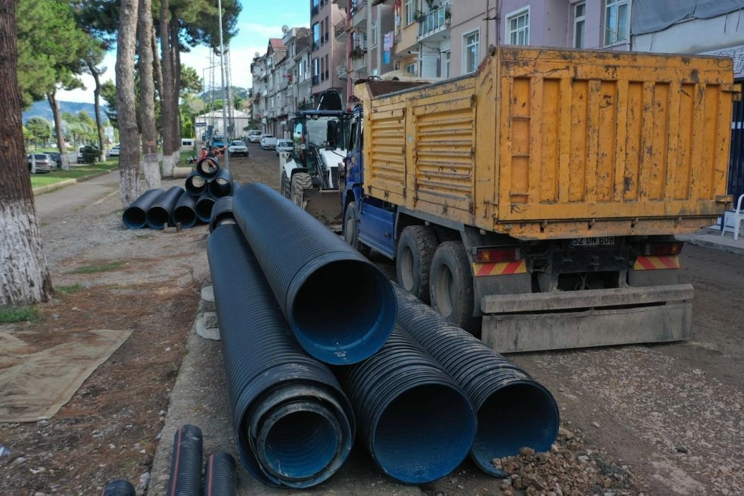 Ordu Perşembe'de altyapı yenileniyor
