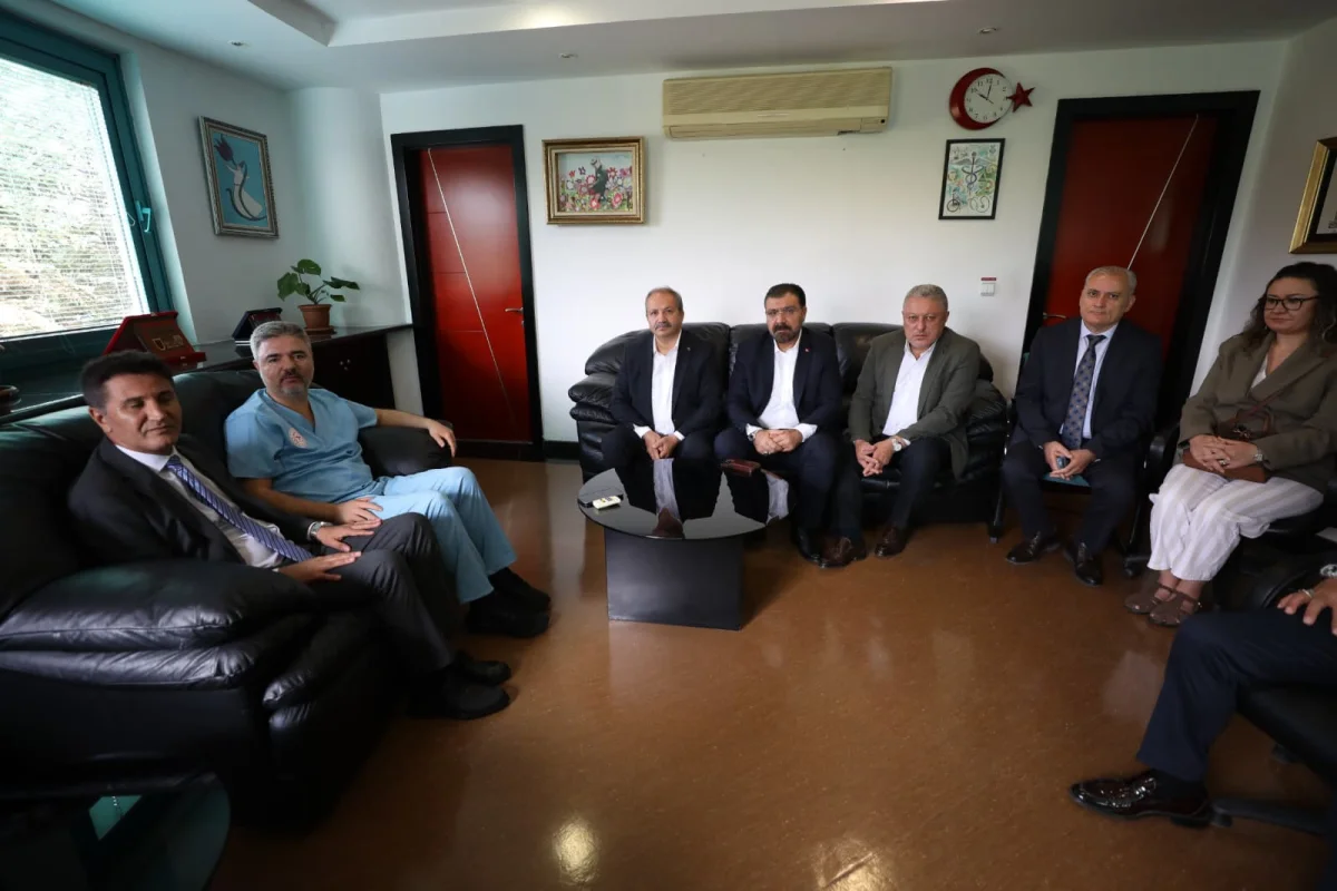 Sağlık-Sen'den gazilere ziyaret