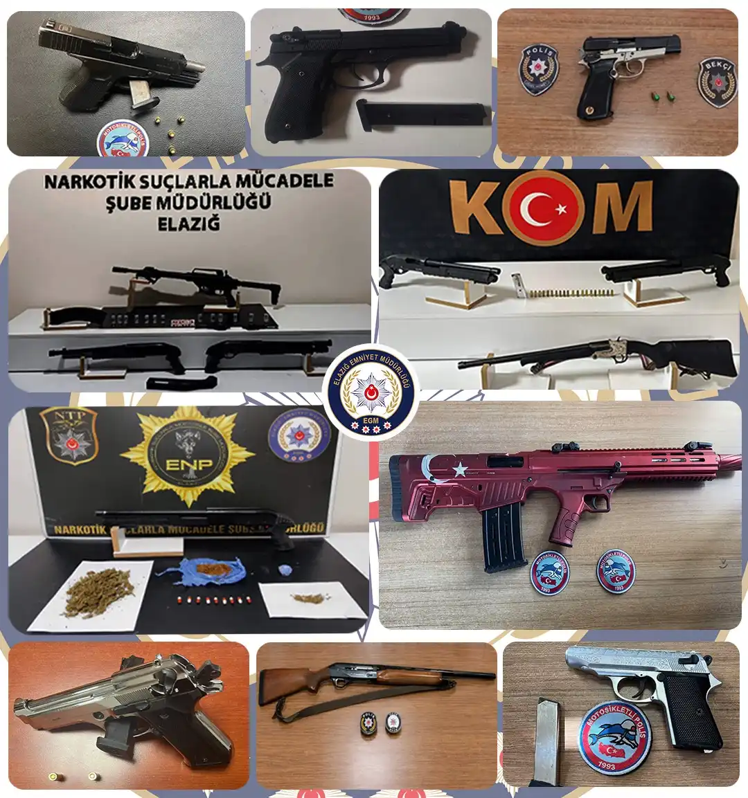 Elazığ'da aranan 70 hükümlü yakalandı