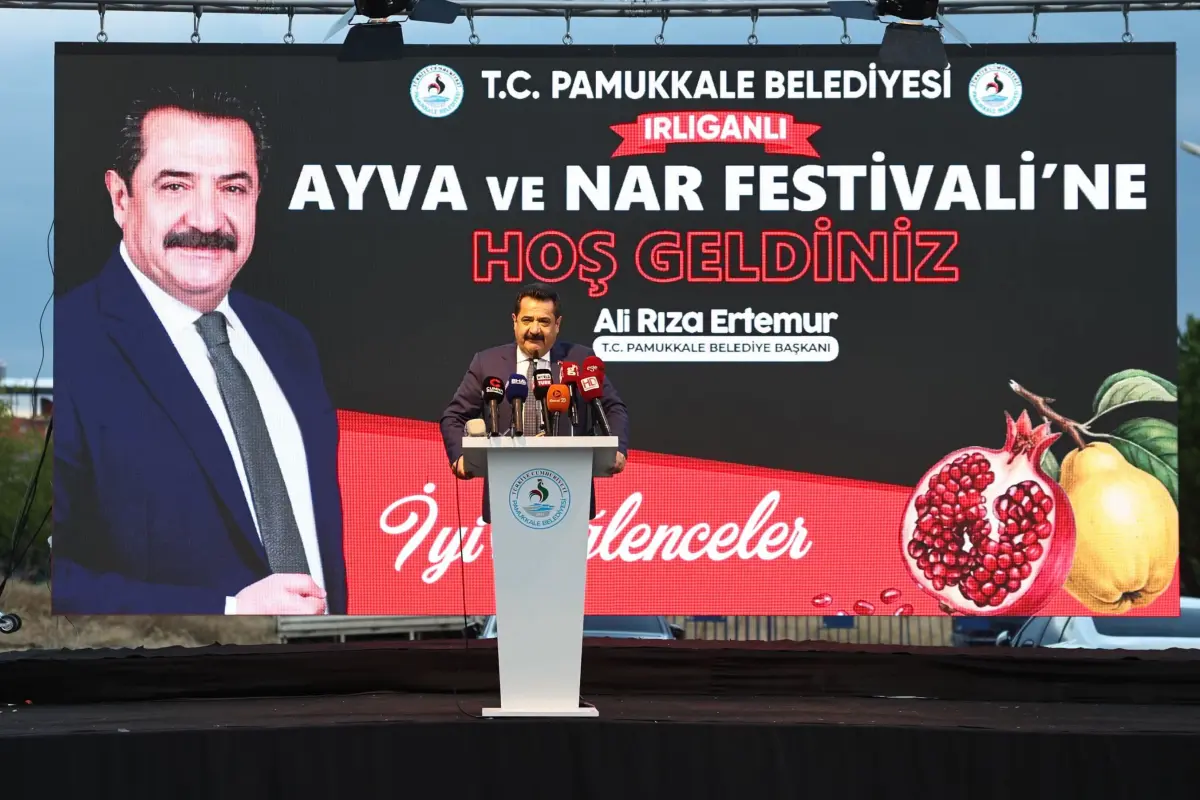 Pamukkale'de Ayva ve Nar Festivali başladı